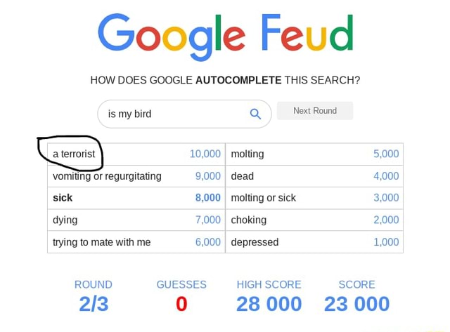 Google Feud is Family Feud with Google Autocomplete - IGN