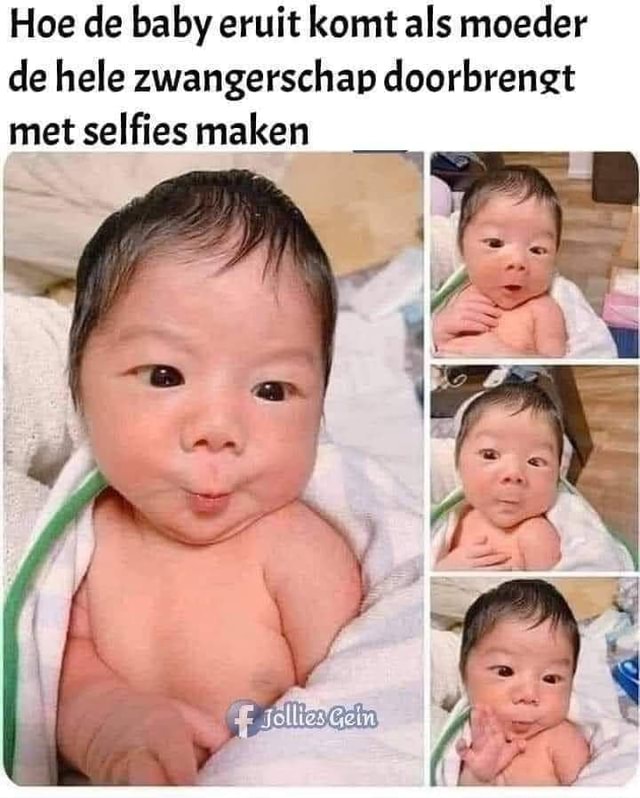 Hoe de baby eruit komt als moeder de hele zwangerschap doorbrengt met