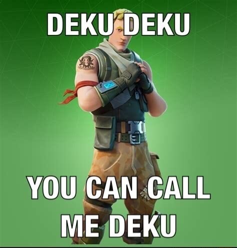 deku deku you can call me deku lyrics tiktok