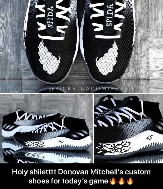 customize donovan mitchell shoes