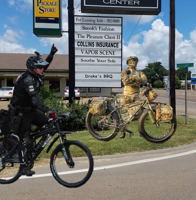 Y'all better amor up if you're going to ride through Greenwoodistan this weekend. God Speed and