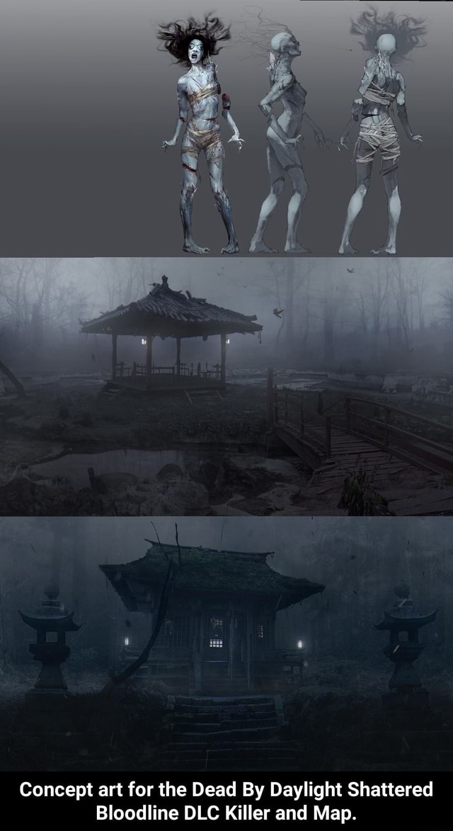 Concept Art For The Dead By Daylight Shattered Bloodline Dlc Killer And Map Concept Art For The Dead By Daylight Shattered Bloodline Dlc Killer And Map