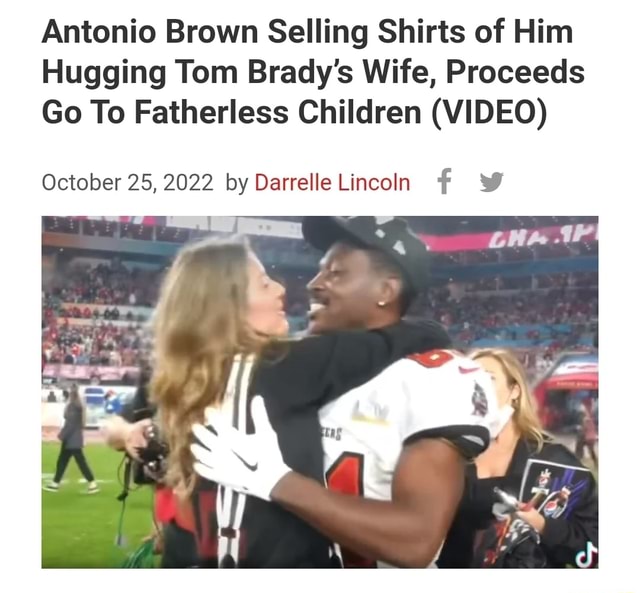 Antonio Brown T-Shirt Trolling Tom Brady, Custom prints store