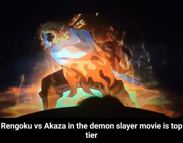 Rengoku Vs Akaza In The Demon Slayer Movie Is Top Tier Rengoku Vs Akaza In The Demon Slayer Movie Is Top Tier