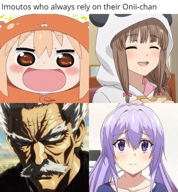 Imoutos who always rely on their Onii-chan - iFunny