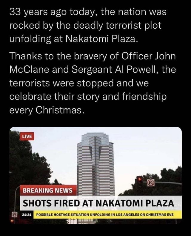 33 years ago today, the nation was rocked by the deadly terrorist plot