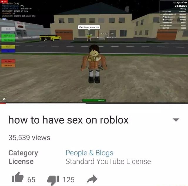 How To Have Sex On Roblox 35 539 Views Category People Blogs License Standard Youtube License - bipolar song roblox