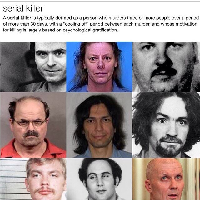 Serial killer A serial killer is typically defined as a person who ...