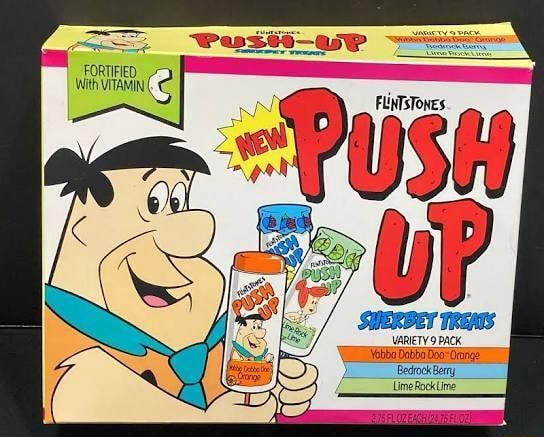 Flintstones Push Up - Pas: FORTIFIED With VITAMIN. - iFunny