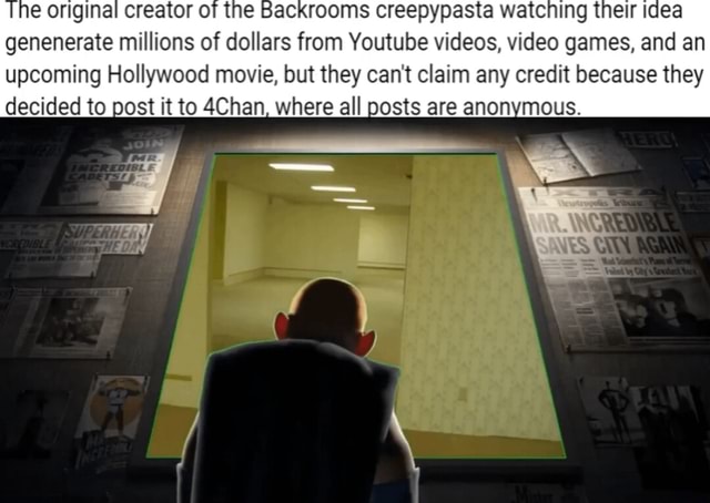 SCP-184 - Backrooms Creator? 