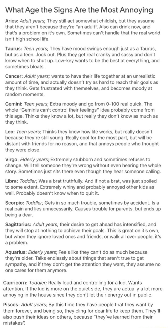 Cant why go sagittarius let The Reason