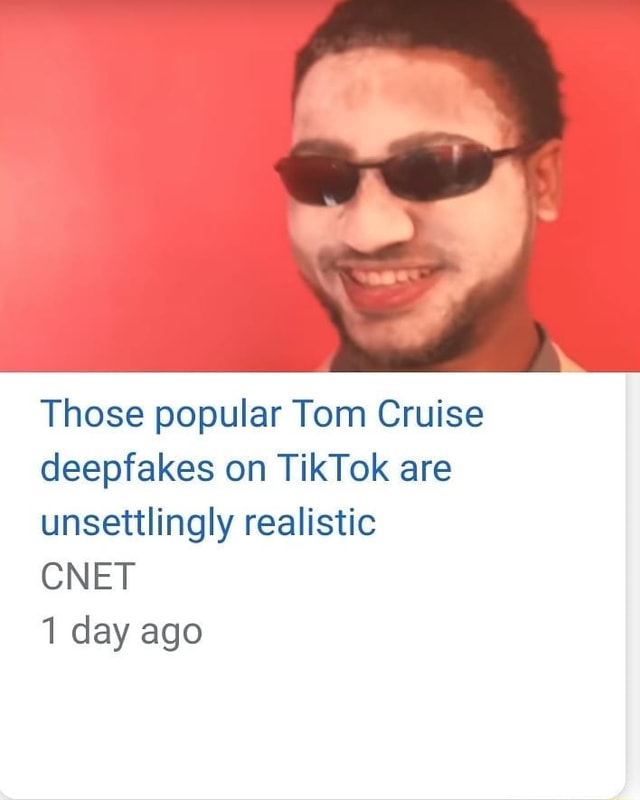 Those Popular Tom Cruise Deepiakes On TikTok Are Unsettlingly Realistic ...