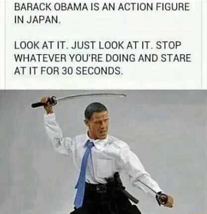 japanese barack obama action figure