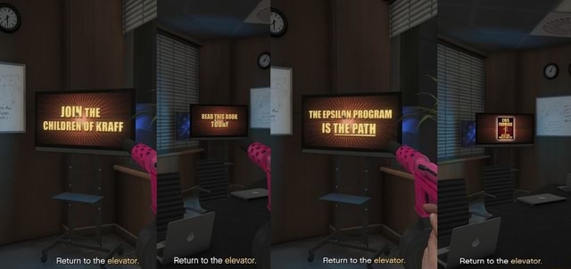 Epsilon Messages in FIB building. - IS Return to the elevator. Return ...
