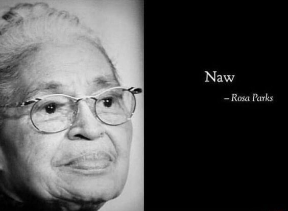 rosa parks movie poster meme