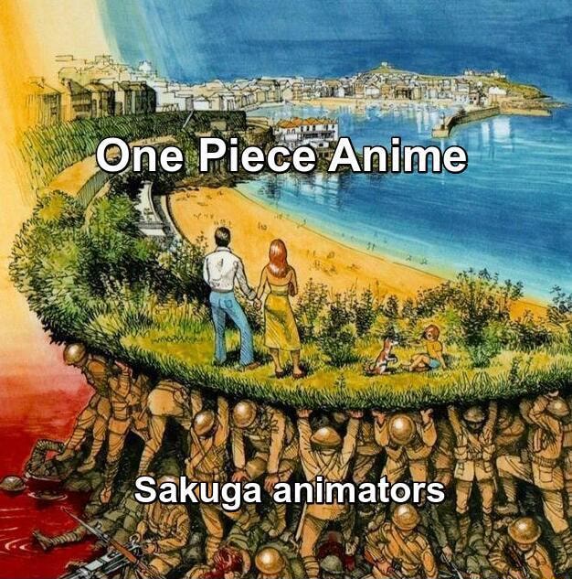 One Piece Anime Sakuga animators iFunny