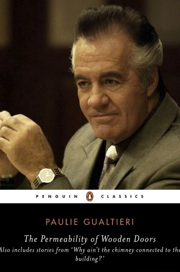 PAULIE GUALTIERI The Permeability of Wooden Doors {Iso includes stories