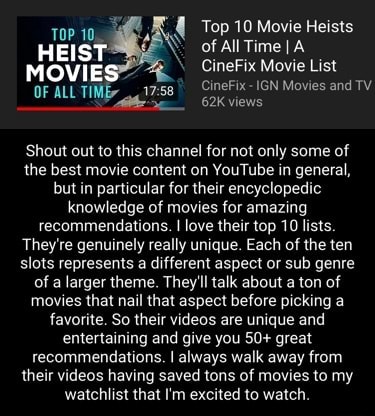 Top 10 Movie Heists HEIST of All Time IA CineFix Movie List CineFix ...