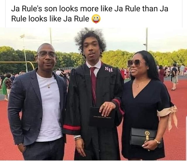 Ja Rule's son looks more like Ja Rule than Ja Rule looks like Ja Rule