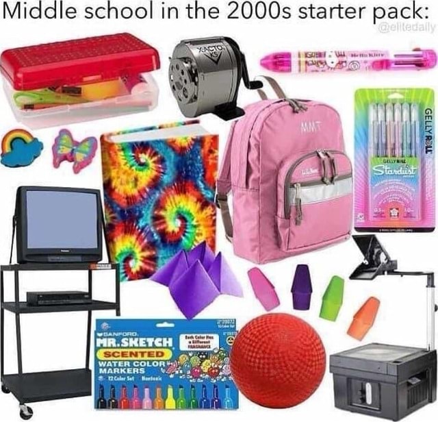 Middle school in the 2000s starter pack: - iFunny