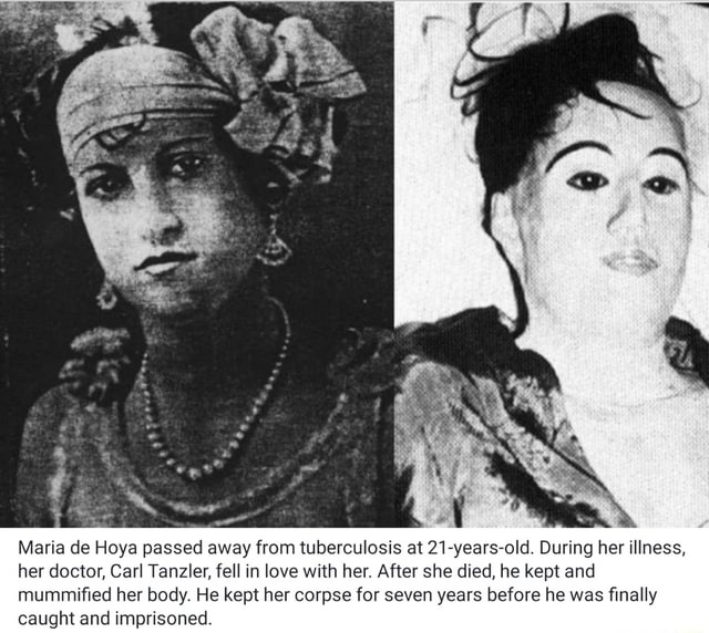 Maria de Hoya passed away from tuberculosis at 21-years-old. During her ...