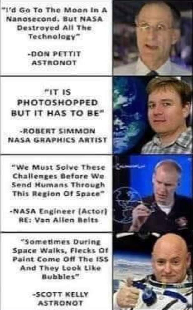 "I'd Go To The Moon in A Nanosecond. But NASA Destroyed All The Technology" -DON PETTIT ASTRONOT ...