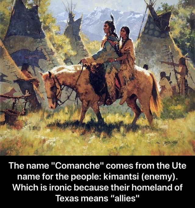 The name comes from the Ute name for the people kimantsi