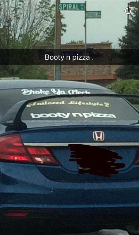 Pizza booty n 