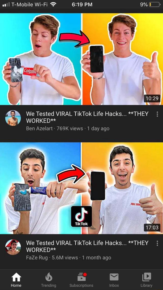 We Tested VIRAL TikTok Life Hacks... **THEY WORKED** Ben Azelart 769K ...