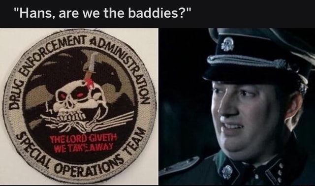 Are we the baddies meme
