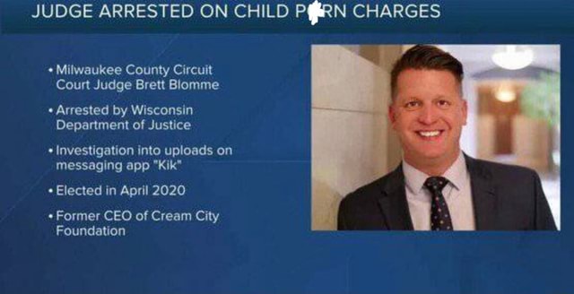 JUDGE ARRESTED ON CHILD CHARGES Milwaukee County Circuit Court Judge