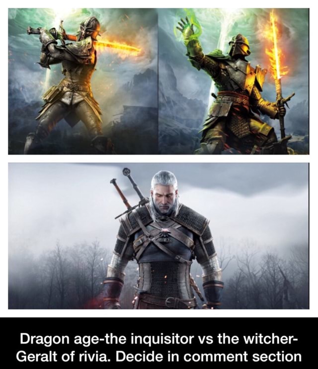 dragon age vs the witcher