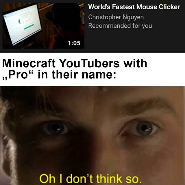 fastest mouse clicker in the world