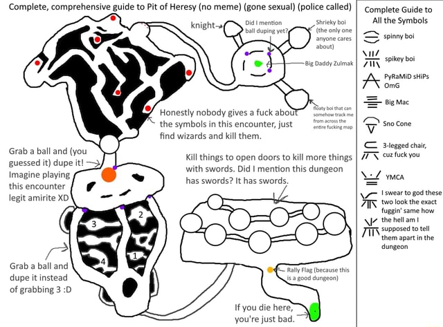 Complete, comprehensive guide to Pit of Heresy (no meme) (gone sexual ...