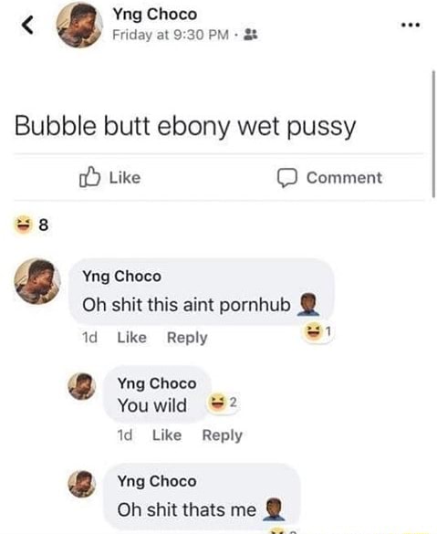 Ebony wet wet