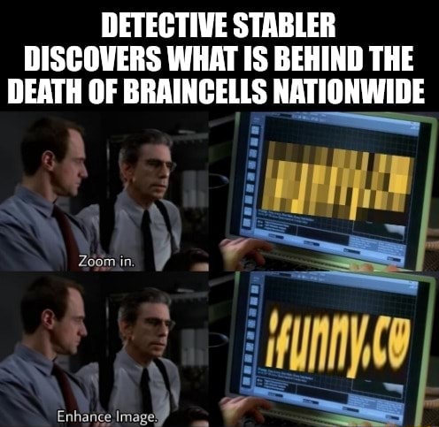 DETECTIVE STABLER DISCOVERS WHAT IS BEHIND THE DEATH OF BRAINCELLS ...