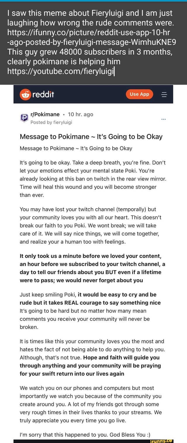 Poki taking time off ❤️ : r/offlineTV