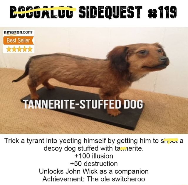 tannerite stuffed dog amazon
