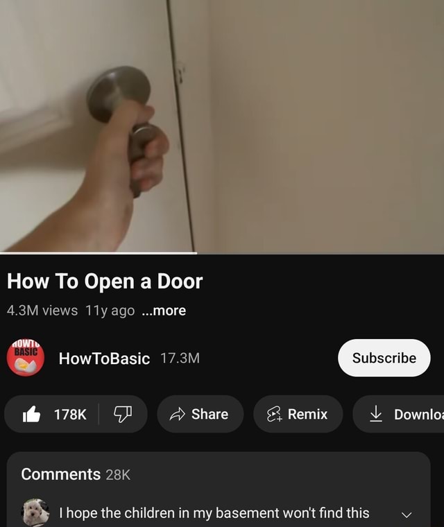 Flow To Open a Door 4.3M views ago ...more HowToBasic 17.3M Share ...