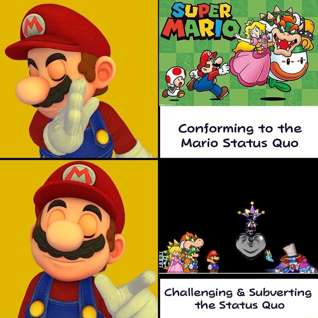 Conforming to the Mario Status Quo II Challenging & Subverting the ...