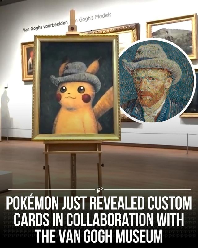 Pokmon Initiates A Collaboration With The Van Gogh Museum Unveiling A Distinct Exhibit And A