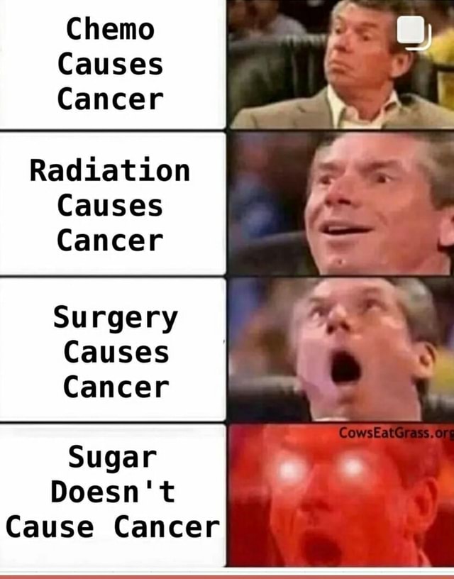 Chemo Causes Cancer Radiation Causes Cancer Surgery Causes Cancer Sugar