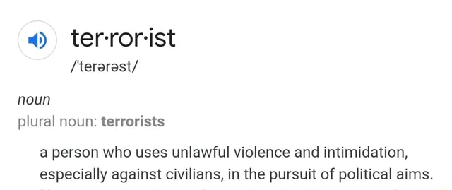 4-terrorist-noun-plural-noun-terrorists-a-person-who-uses-unlawful