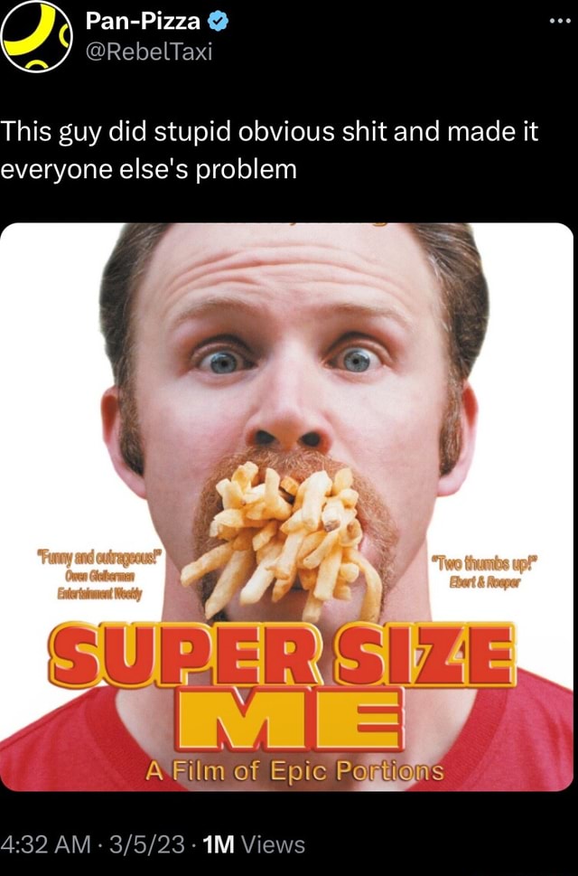 PanPizza This guy did stupid obvious shit and made it everyone else's