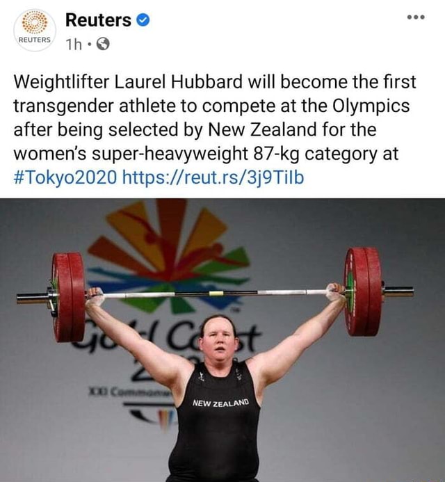 Reuters Weightlifter Laurel Hubbard Will Become The First Transgender ...