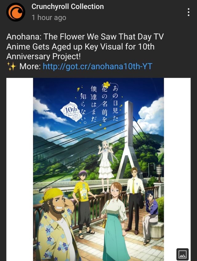 Anohana: The Flower We Saw That Day em português brasileiro - Crunchyroll