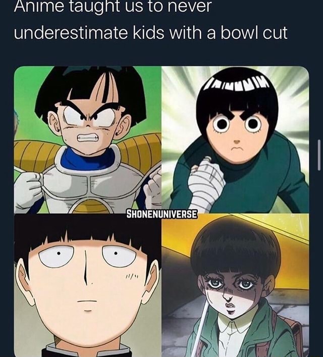That guy with a bowlcut from that one anime  Drawception