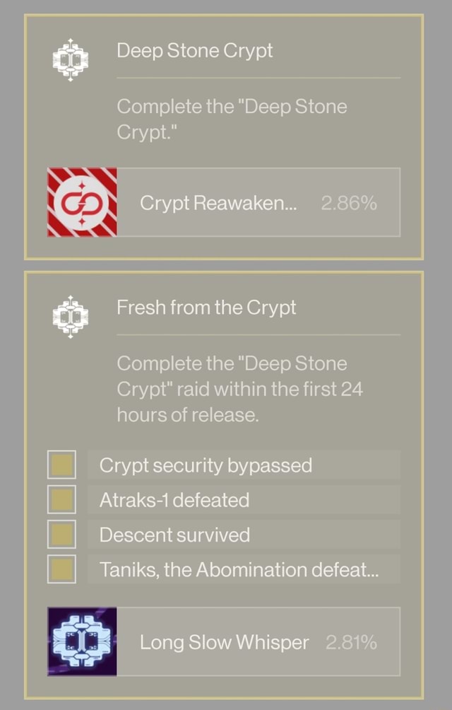 deep stone crypt loot table deep stone crypt loot table