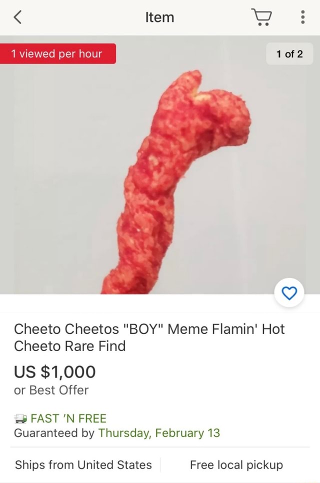 Cheeto Cheetos 