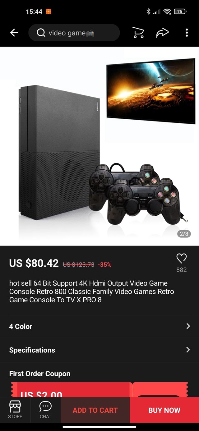 x pro retro game console
